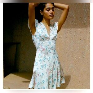 NWT. Dianne Ivory Dress